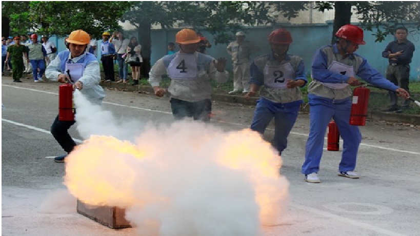 HỘI THAO PCCC LẦN THỨ 9 CỤM DOANH NGHIỆP KHU KINH TẾ ĐÌNH VŨ NĂM 2017