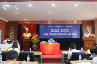 Công ty Cổ phần DAP-Vinachem tổ chức Đại hội đồng cổ đông thường niên năm 2016
