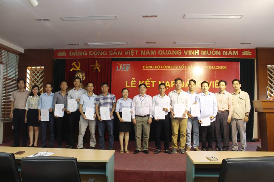 Lễ kết nạp Đảng viên mới năm 2017